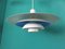 Danish White Ceiling Lamp from Form Light, 1970s, Image 2