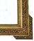 Espejo antiguo dorado, década de 1900, Imagen 3