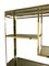 Brass and Smoked Glass Wall Unit from Belgo Chrom / Dewulf Selection, 1970s, Image 7