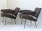 Italian Steel & Wool Armchairs, 1950s, Set of 2, Image 12