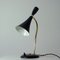 Lámpara de mesa italiana de latón, años 50, Imagen 3