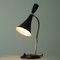 Lámpara de mesa italiana de latón, años 50, Imagen 8