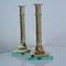 Brass & Glass Candleholders, 1950s, Set of 2, Image 7