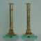 Brass & Glass Candleholders, 1950s, Set of 2, Image 4