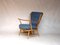 Blauer Vintage Sessel von Lucian Ercolani für Ercol 1