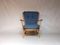 Fauteuil Vintage Bleu par Lucian Ercolani pour Ercol 3