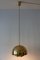 German Brass Pendant Lamp from Vereinigte Werkstätten Collection, 1960s, Image 6