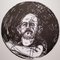 Self-Portrait in a Convex Mirror Woodcut by Jim Dine, 1980s, Image 1