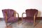 Art Deco Lounge Chairs, 1940s, Set of 2 3