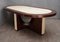 Zebrano Wood and Goatskin Dining Table, 1950s 6
