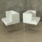 White Armchairs, 1960s, Set of 4 9