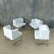 White Armchairs, 1960s, Set of 4, Image 14