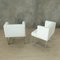 White Armchairs, 1960s, Set of 4 4