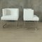 White Armchairs, 1960s, Set of 4, Image 7