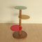 Multicolored Art Deco Wooden Tiered Flower Stand, 1930s 1