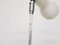 Dutch White Metal Floor Lamp by Hala Zeist, 1950s 2