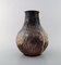 Antike Vase aus glasiertem Steingut von Svend Hammershøi für Kähler 1