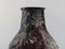 Antike Vase aus glasiertem Steingut von Svend Hammershøi für Kähler 5