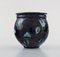 Vintage Glazed Ceramic Vase from Kähler, Image 1