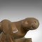 Dekorativer französischer Otter aus Bronze, 1940er 8