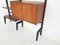 Danish Teak and Metal Wall Unit by Poul Cadovius for Royal System, 1950s, Image 6