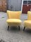 Yellow Lounge Chairs, 1950s, Set of 2 3