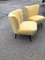 Yellow Lounge Chairs, 1950s, Set of 2 6