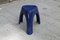 Blue Taburete Stool by Sori Yanagi for Vilmer, 1960s 1