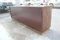 Italienisches Sideboard aus Nussholz, Messing & Aluminium, 1970er 5