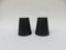 Italian Black Glass Wall Lights, 1950s, Set of 2, Image 14