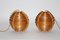 Teak Ceiling Lamps by Hans-Agne Jakobsson for AB Elysset, 1960s, Set of 2 6