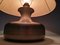 Lampada da tavolo Mid-Century in metallo e ottone, Immagine 5