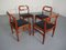 Danish Teak Dining Chairs from Uldum Møbelfabrik, 1960s, Set of 4 2