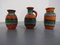 Keramikvasen von Bodo Mans für Bay Keramik, 1960er, 3er Set 15