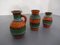 Ceramic Vases by Bodo Mans for Bay Keramik, 1960s, Set of 3 2