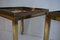 Brass and Glass Side Tables, 1950s, Set of 2, Image 5