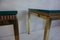 Brass and Glass Side Tables, 1950s, Set of 2, Image 15