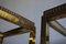 Brass and Glass Side Tables, 1950s, Set of 2, Image 11