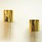 Opaline Glass and Brass Sconces from Falkenbergs Belysning, 1970s, Set of 2, Image 8