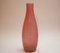 Pink and Gold A Bollicine Glass Vase, 1940s, Image 1