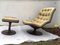 Lounge Chair and Ottoman Set by Georges van Rijck for Beaufort, 1970s, Set of 2 15