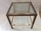 Brushed Steel and Brass Side Table from Belgo Chrom, 1980s, Image 7