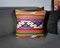 Green, Purple & Red Southwestern Kilim Pillow Cover from Zencef 1