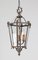 French Hexagonal Louis XVI Style Lantern, 1950s 4