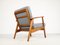 Dänischer Sessel mit Gestell aus Teak & Eiche, 1960er 2