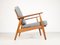 Danish Teak and Oak Easy Chair, 1960s 7