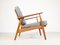 Danish Teak and Oak Easy Chair, 1960s, Image 7