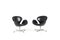 Set of Mid-Century Swan Chairs by Arne Jacobsen for Fritz Hansen 1