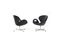 Mid-Century Swan Chairs von Arne Jacobsen für Fritz Hansen, 2er Set 6
