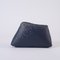 Pita Small Blue Leather Cushion by Caterina Moretti, Image 1